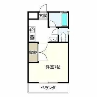 シルバープレイス【3階】の間取り