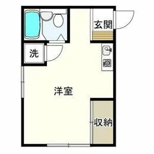 ヒルサイドプリンセス【3階】の間取り