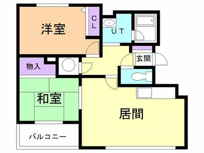秀壱番館【402号室】の間取り