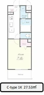 PRIMALE今池【1階】の間取り