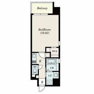 エルスタンザ栄南【8階】の間取り