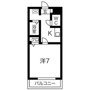 メリーコート【2階】の間取り