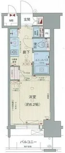 プレサンス鶴舞公園WEST【9階】の間取り