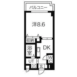 グランドール萩山【1階】の間取り