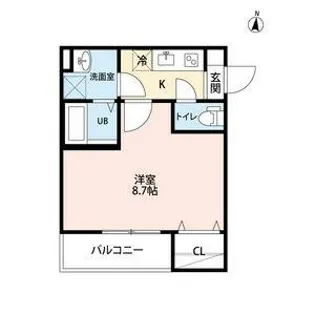 HARE千種(ハレチクサ)【3階】の間取り
