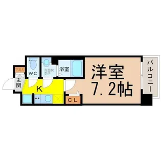プレサンス鶴舞パーク&ステーション【5階】の間取り