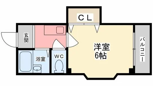 ビレッジ中島【201号室】の間取り