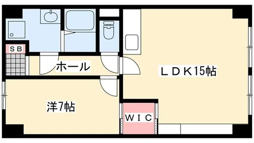オーセント飯田【302号室】の間取り