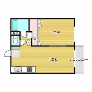 ブライトン24【1階】の間取り