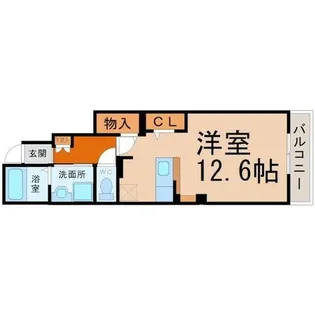 ブローテ【1階】の間取り