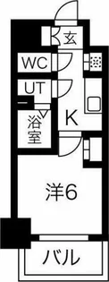 エステート金山【405号室】の間取り