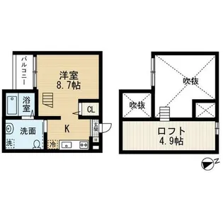 Aria(アリア)【2階】の間取り