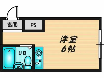 大宝小阪CTハウス【6階】の間取り