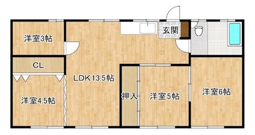 ソラーナ江戸屋敷【1階】の間取り