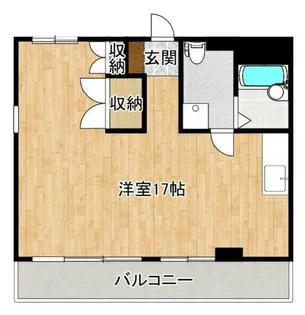 ホーキーポーキー【2階】の間取り