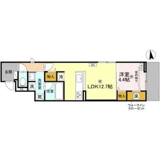 D-residence安立【3階】の間取り