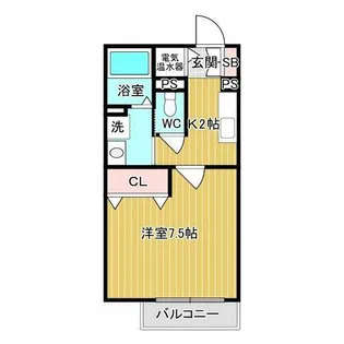 セレノ【2階】の間取り