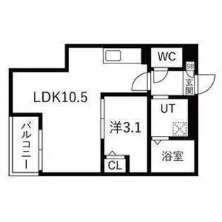 Jack shohoⅩ【1階】の間取り