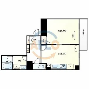 D-residence長居【3階】の間取り