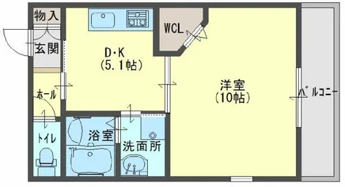 FuMoSe大領【2階】の間取り