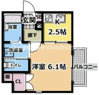エスライズ都島【3階】の間取り