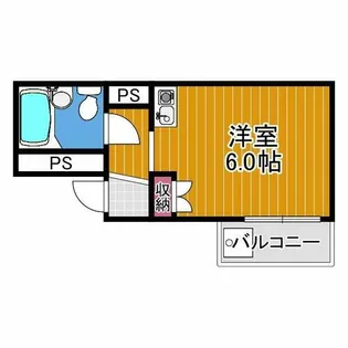 ドムス河内長野【5階】の間取り