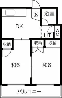 安城第24東海ビル【2階】の間取り