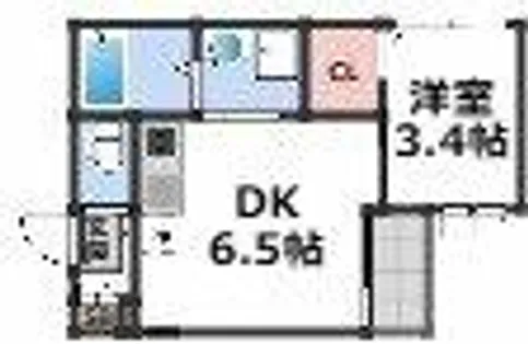 oeillet【2階】の間取り