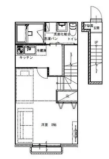 Moment・COCO【203号室】の間取り