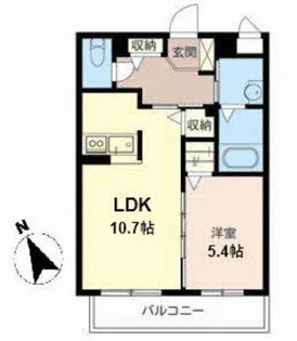 グラン・シェクル浜寺公園【2階】の間取り