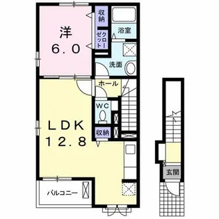グラン・ソレイユ【2階】の間取り