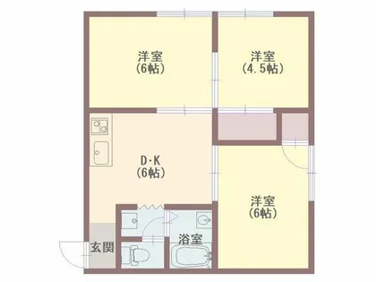 サニーハイツ【103号室】の間取り