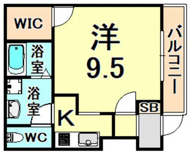 FONTE【1階】の間取り