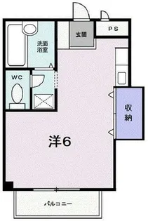 アクシス北青木【2階】の間取り