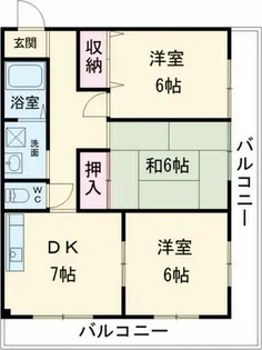 サンロード曽根【301号室】の間取り