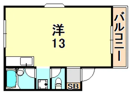 メゾンエスペランス【3階】の間取り