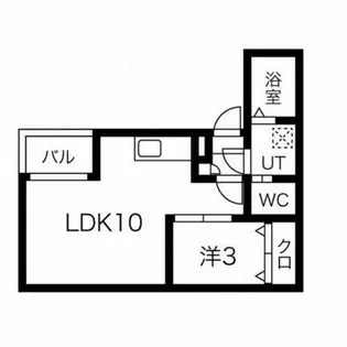 Warren nishikiⅠ【2階】の間取り