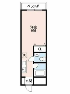 グランカーサ大牟田駅【3階】の間取り