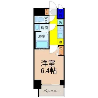 プレサンス吹上駅前エテルノ【3階】の間取り