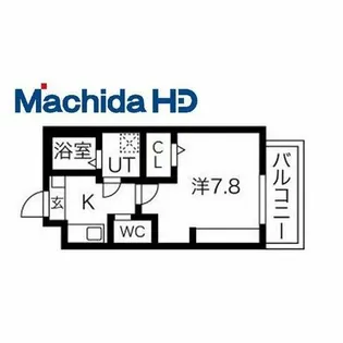 エヌエムキャトフヴァントワ【3階】の間取り