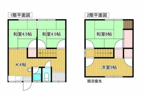 兵庫県姫路市野里【一戸建】の間取り
