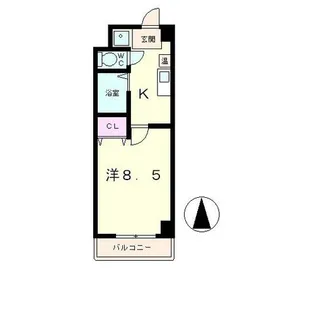 プリオールZEN弐番館【7階】の間取り