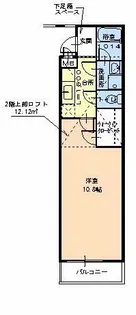 モンサント旭町【1階】の間取り