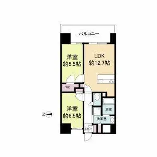 La Douceur山王 【5階】の間取り