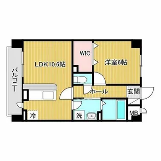 メゾンドファミーユ鶴見緑地公園【3階】の間取り