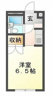 ハイシティ南栄【202号室】の間取り