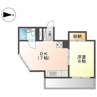 OMC大曽根ビル【402号室】の間取り