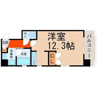 eternal 栄【5階】の間取り