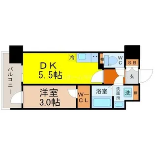 ルーエ今池【11階】の間取り