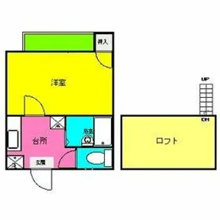 NUTRIMO井尻【1階】の間取り
